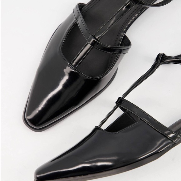 ASOS pointed black flats, new in a box - Picture 3 of 3